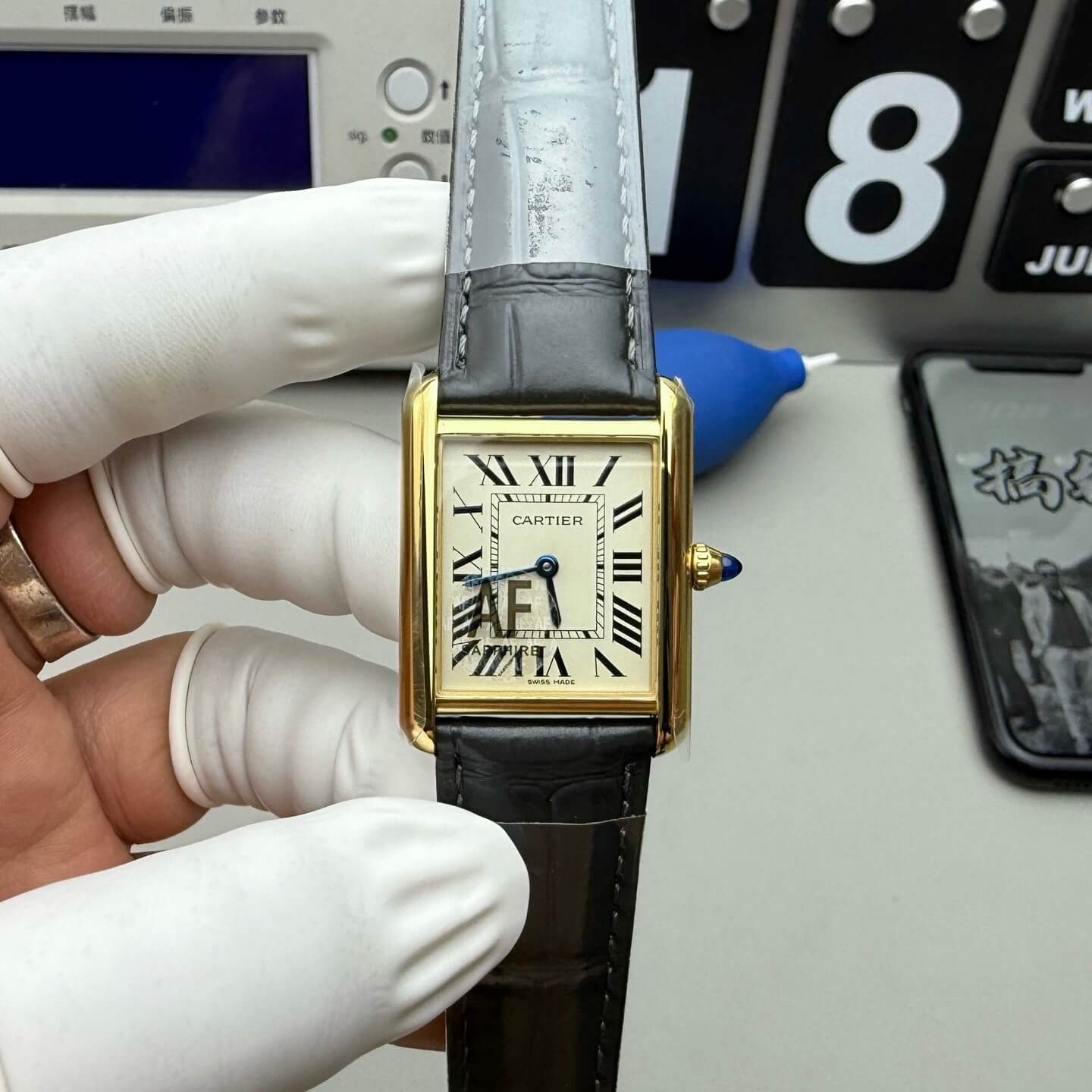 Cartier Replica Tank Louis Super Clone Watch WGTA0343