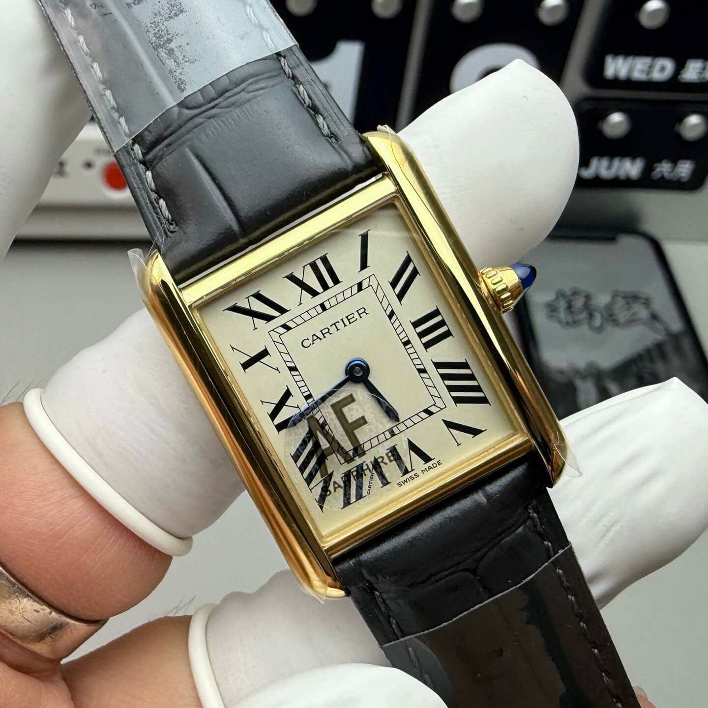 Cartier Replica Tank Louis Super Clone Watch WGTA0343