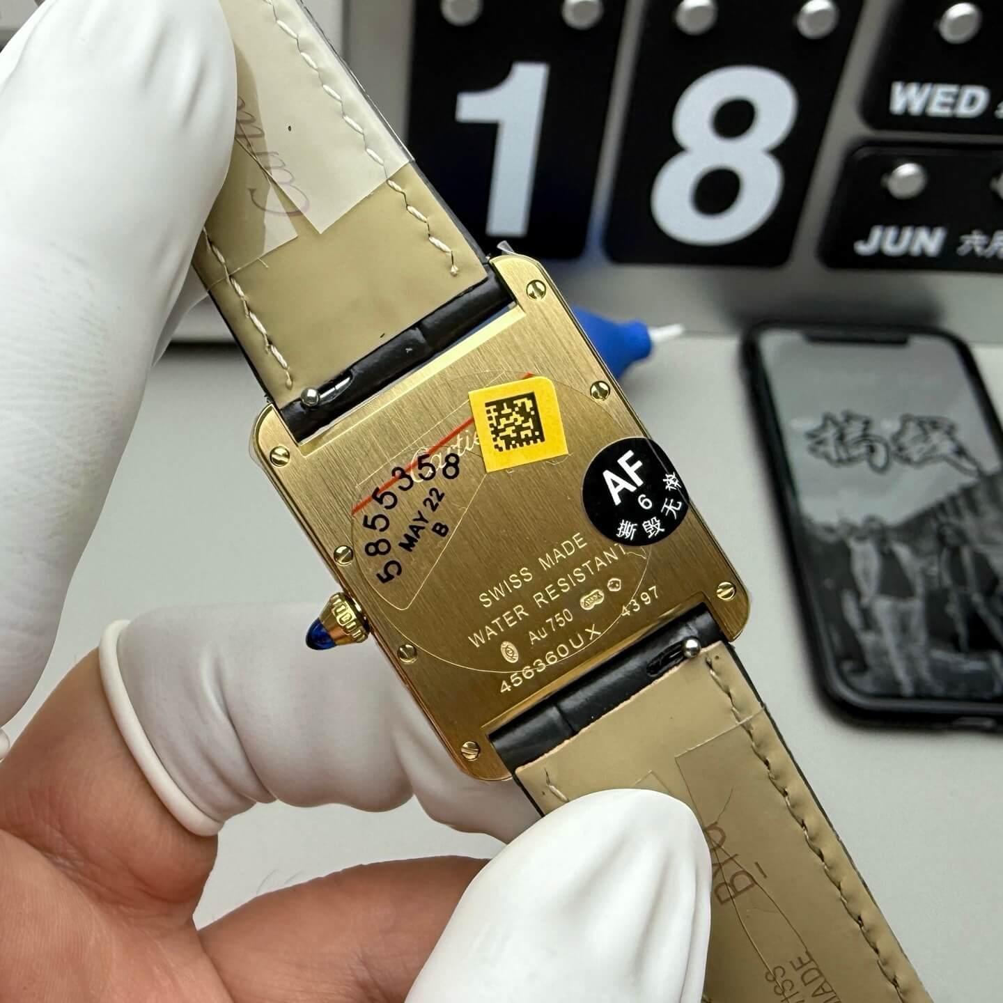 Cartier Replica Tank Louis Super Clone Watch WGTA0343