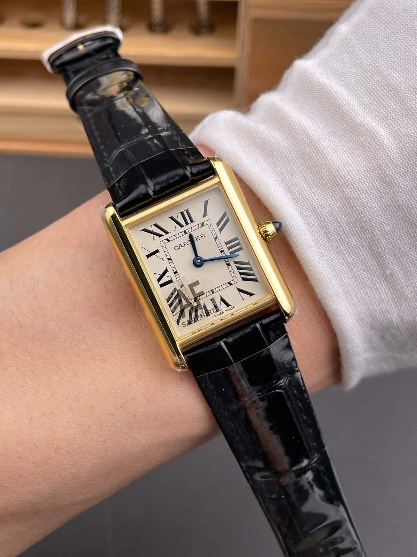 Cartier Replica Tank Louis Super Clone Watch WGTA0343