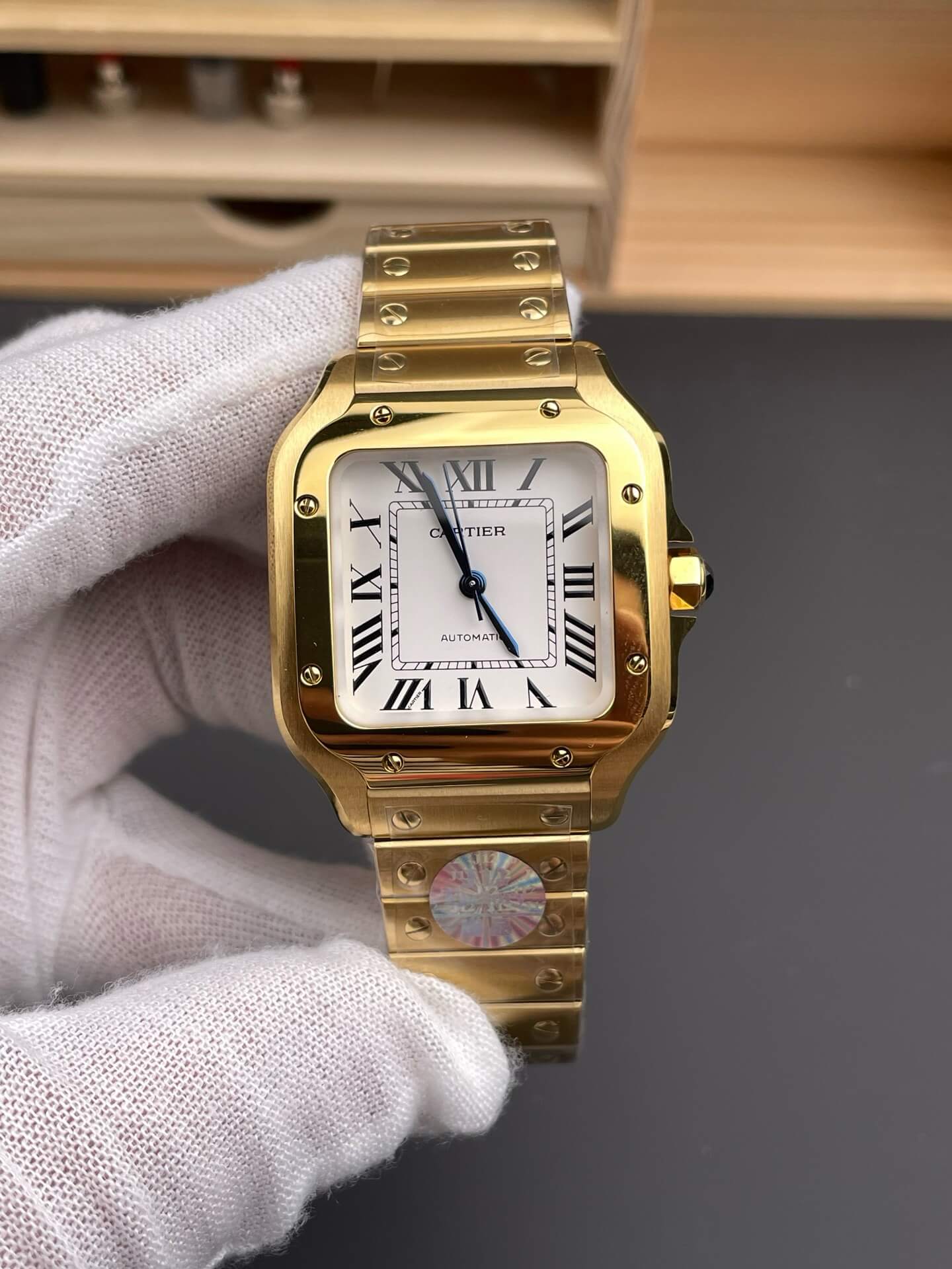 Cartier Replica Santos Super Clone Watch WGSA0030 Cartier Replica Santos Super Clone Watch WGSA0030
