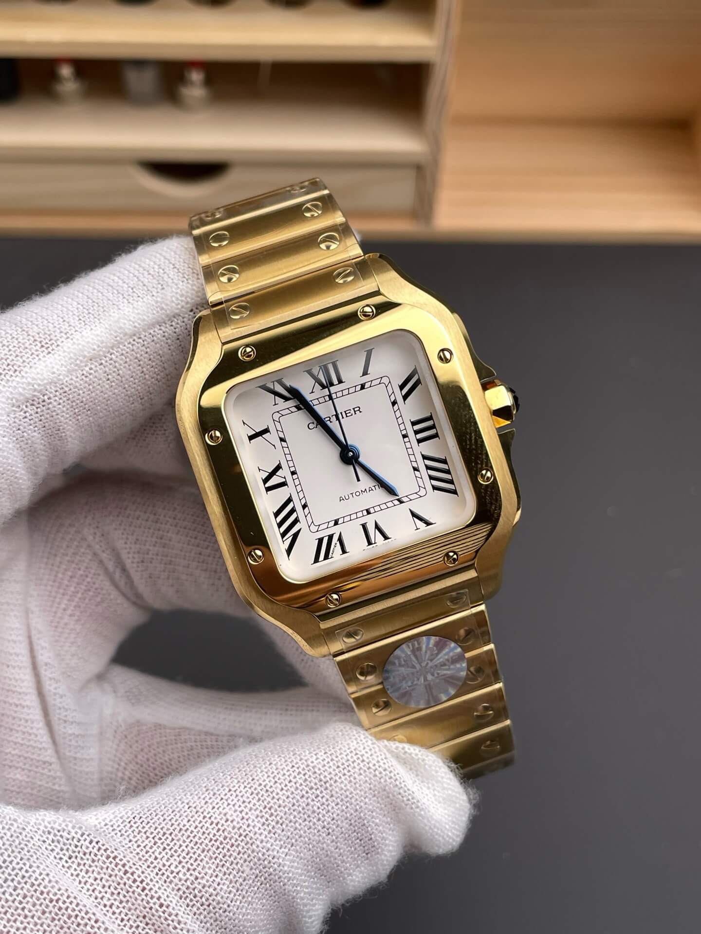 Cartier Replica Santos Super Clone Watch WGSA0030 Cartier Replica Santos Super Clone Watch WGSA0030