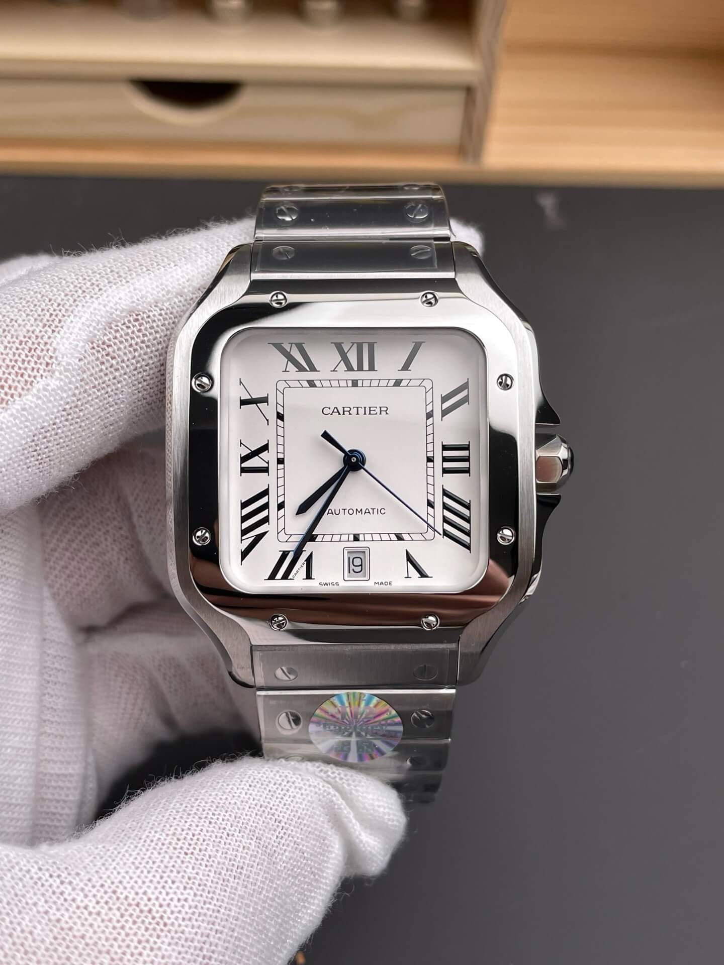 Cartier Replica Santos Super Clone Watch WSSA0018 Cartier Replica Santos Super Clone Watch WSSA0018
