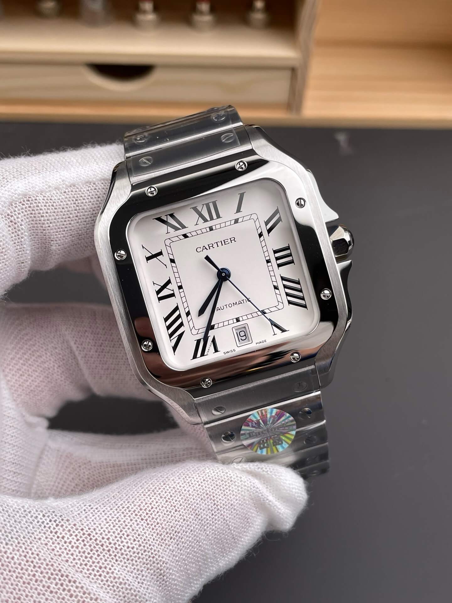 Cartier Replica Santos Super Clone Watch WSSA0018 Cartier Replica Santos Super Clone Watch WSSA0018