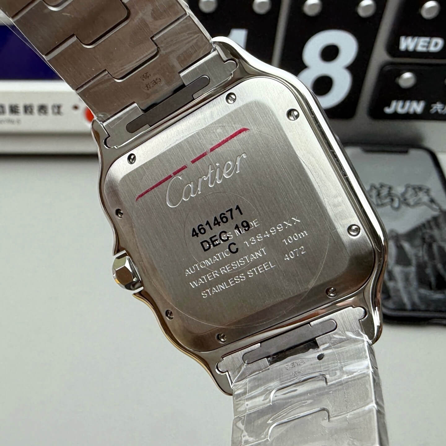 Cartier Replica Santos Super Clone Watch WSSA0018