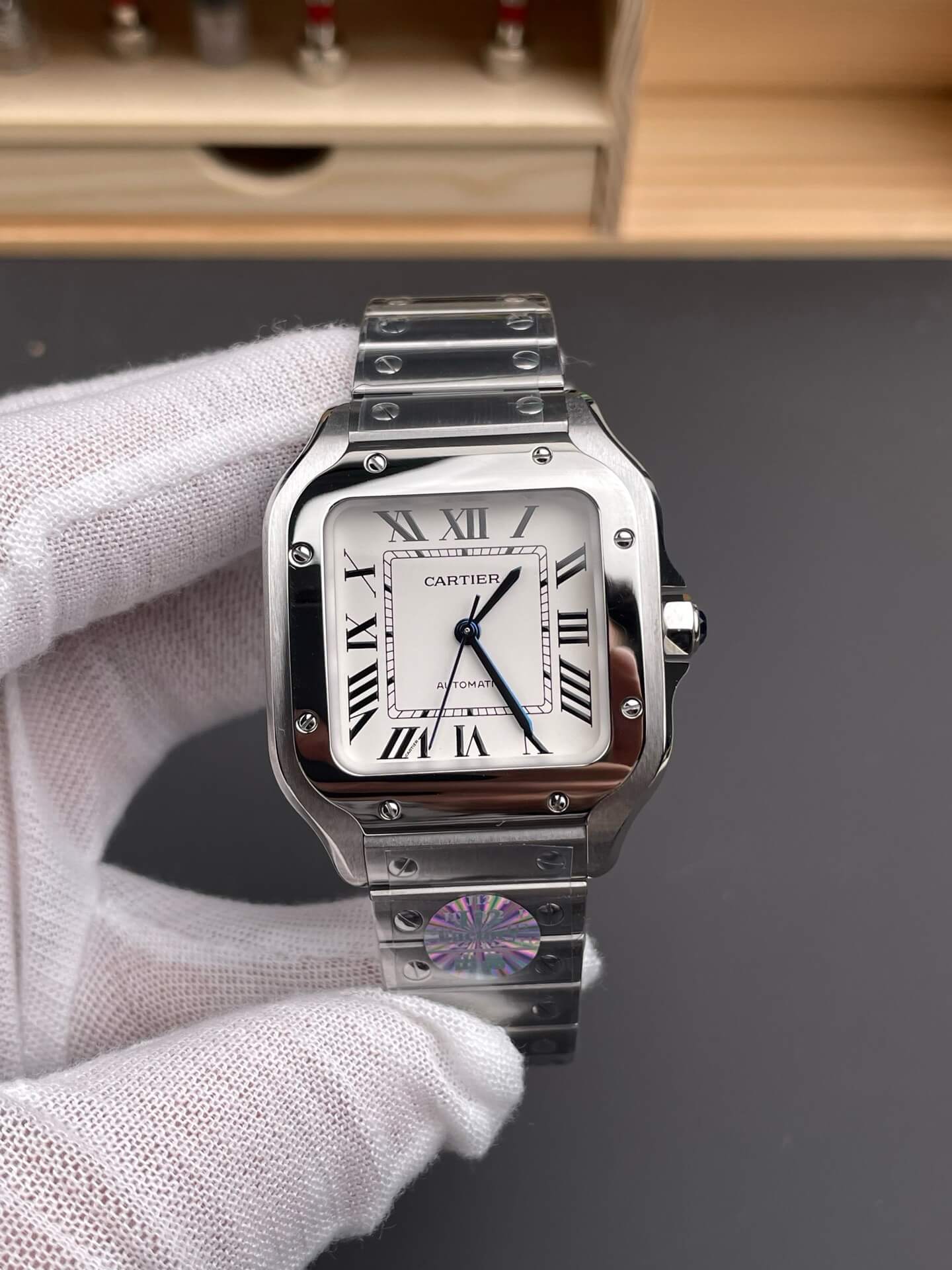 Cartier Replica Santos Super Clone Watch WSSA0029 Cartier Replica Santos Super Clone Watch WSSA0029