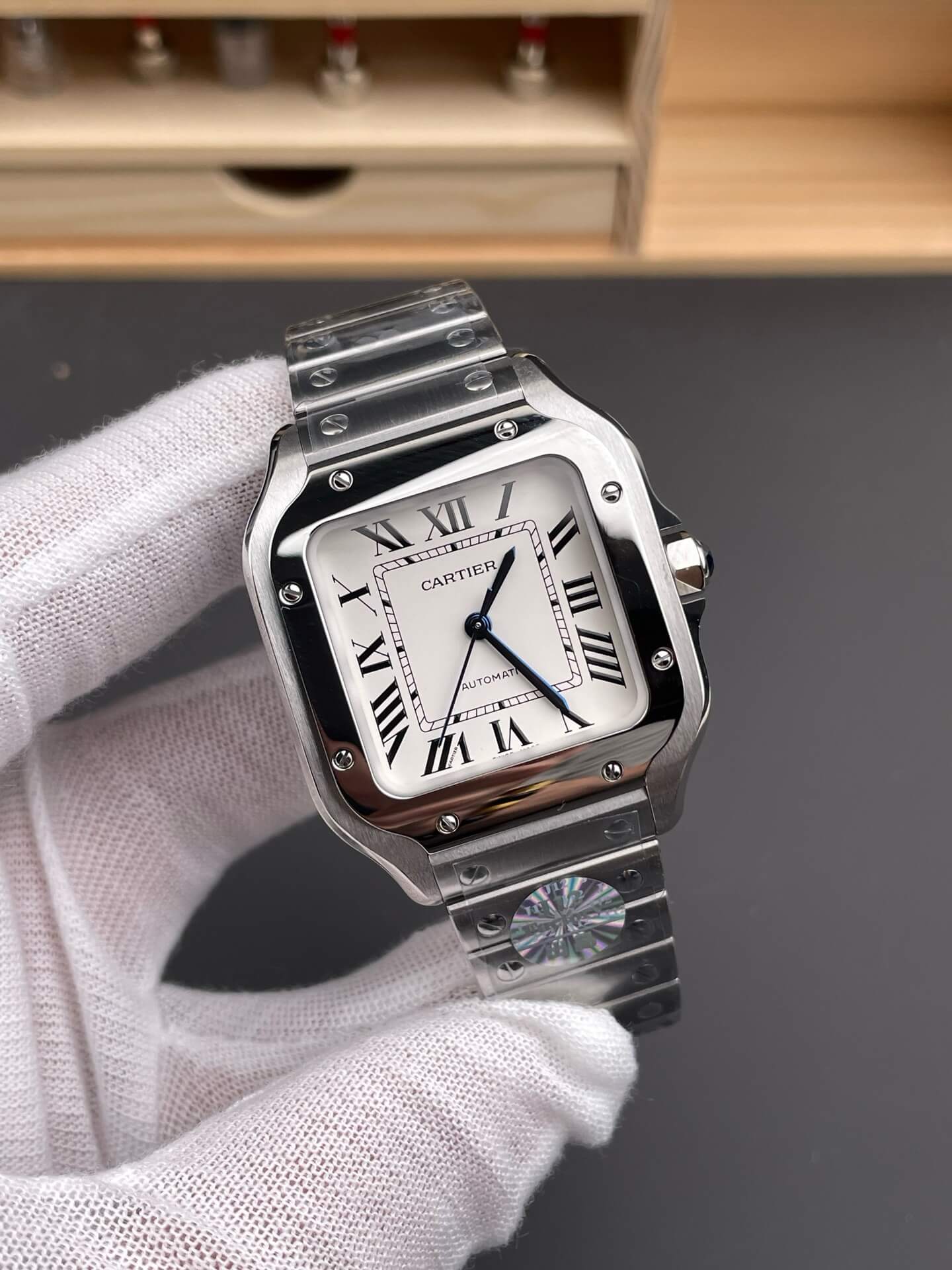 Cartier Replica Santos Super Clone Watch WSSA0029 Cartier Replica Santos Super Clone Watch WSSA0029