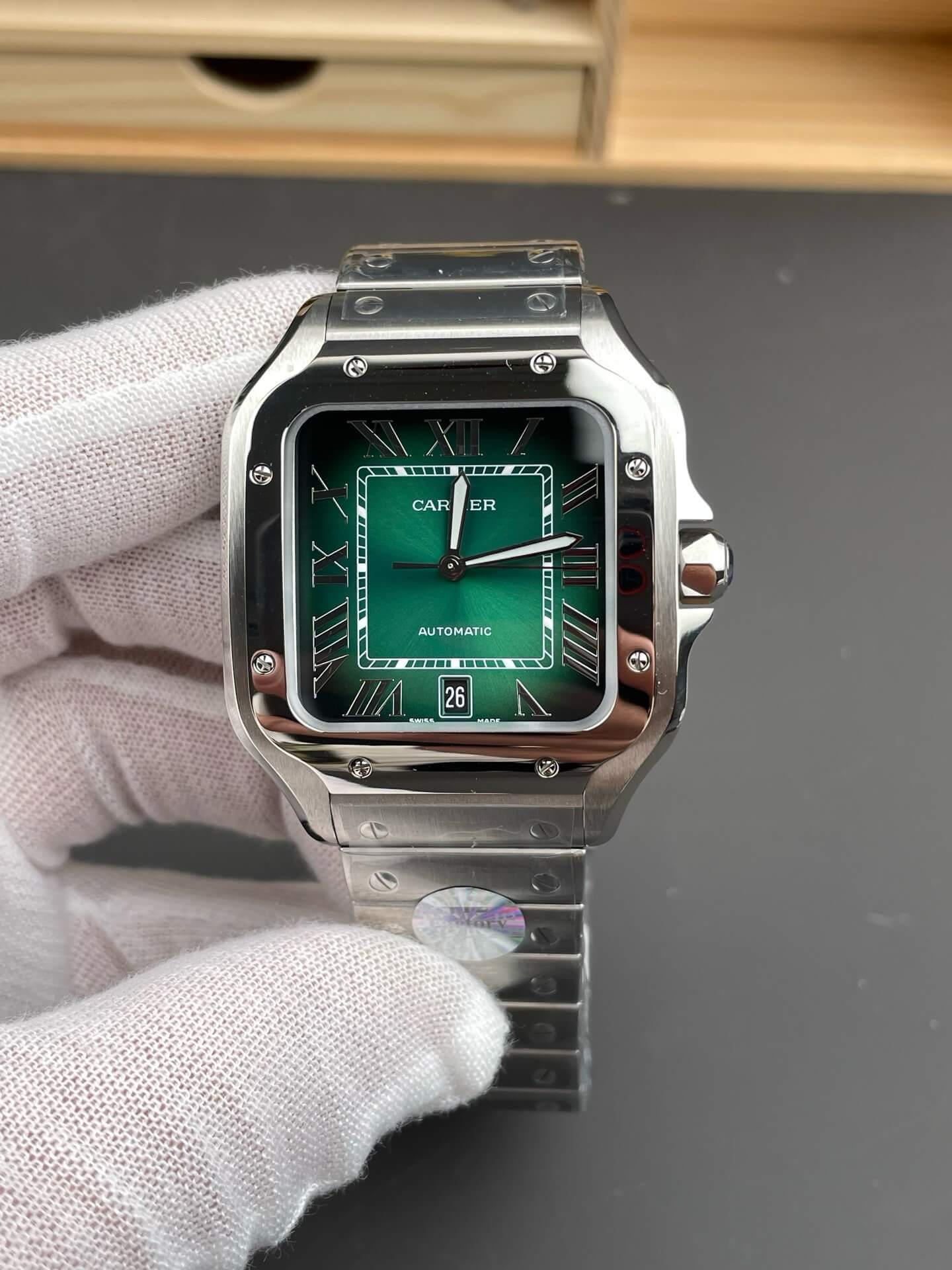 Cartier Replica Santos Super Clone Watch WSSA0062 Cartier Replica Santos Super Clone Watch WSSA0062