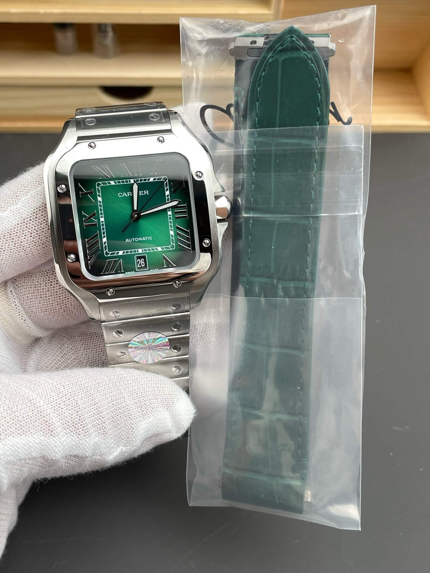 Cartier Replica Santos Super Clone Watch WSSA0062 Cartier Replica Santos Super Clone Watch WSSA0062