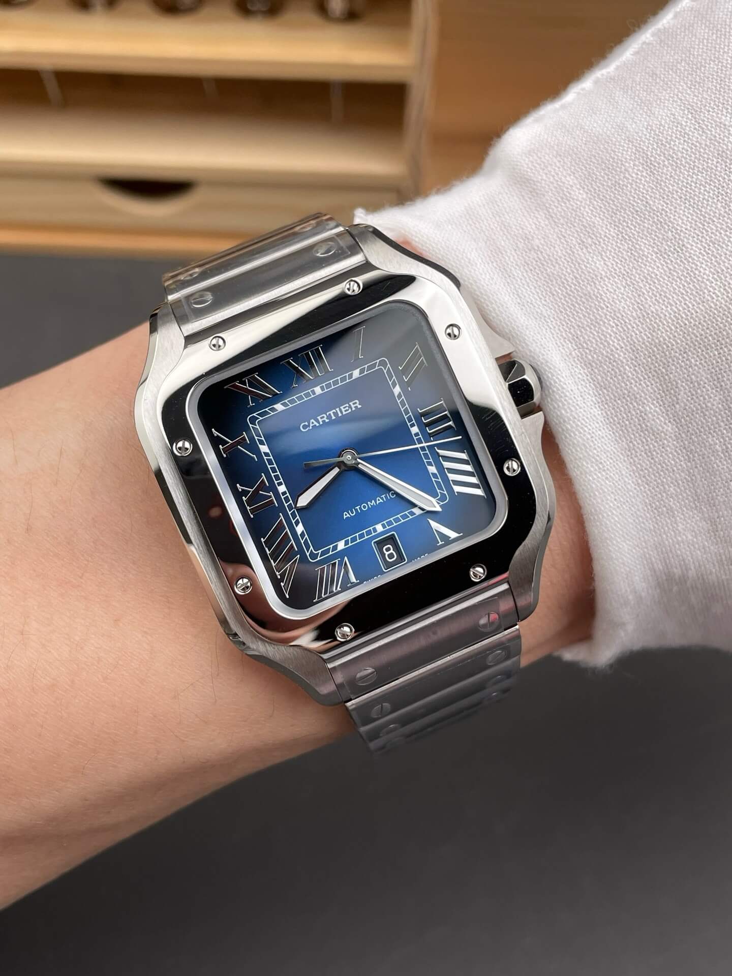 Cartier Replica Santos Super Clone Watch WSSA0071 Cartier Replica Santos Super Clone Watch WSSA0071