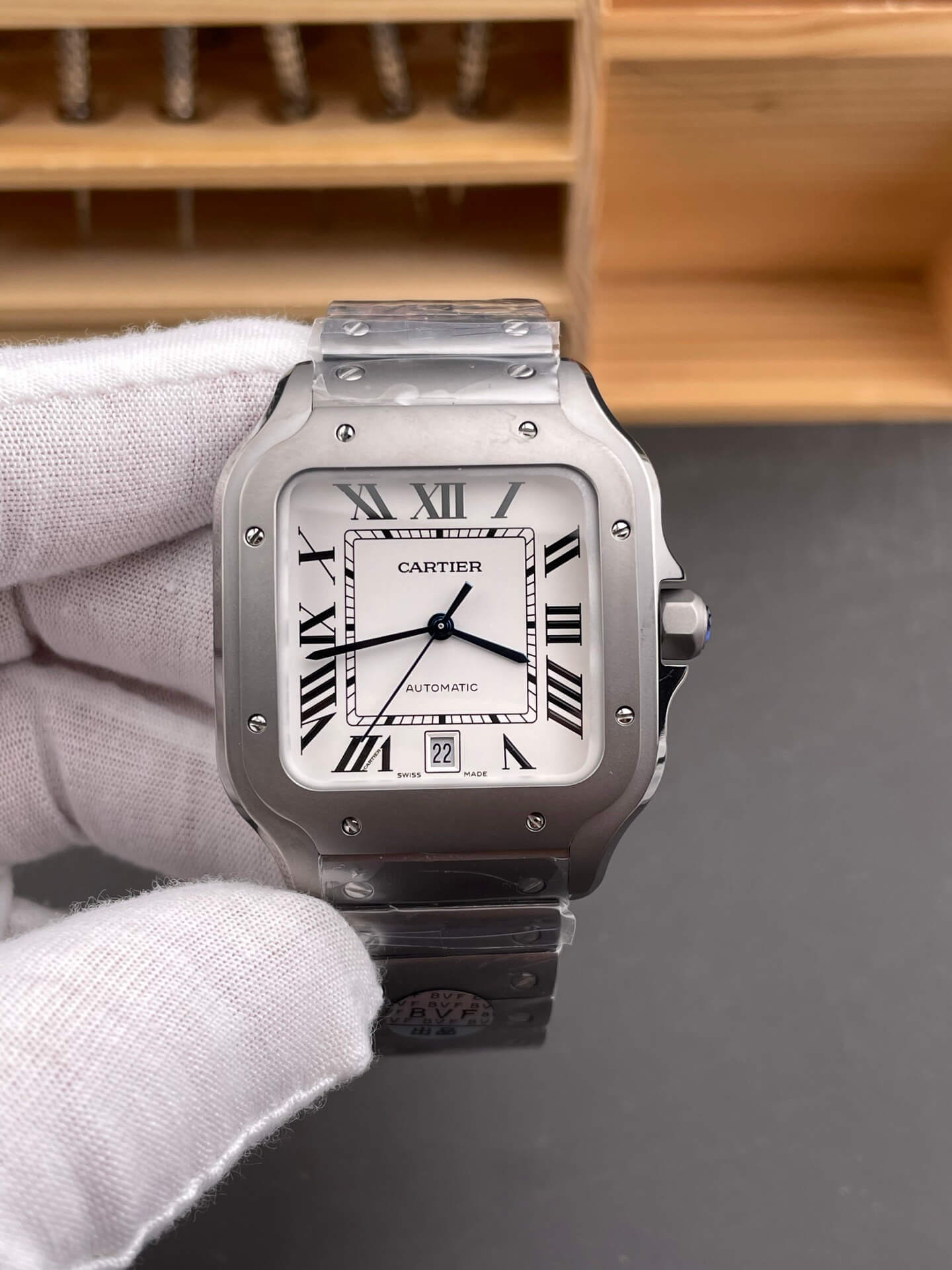 Cartier Replica Santos Super Clone Watch WSSA0089
