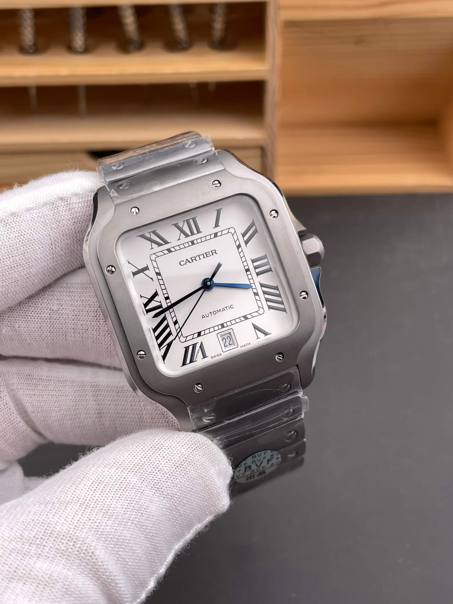 Cartier Replica Santos Super Clone Watch WSSA0089