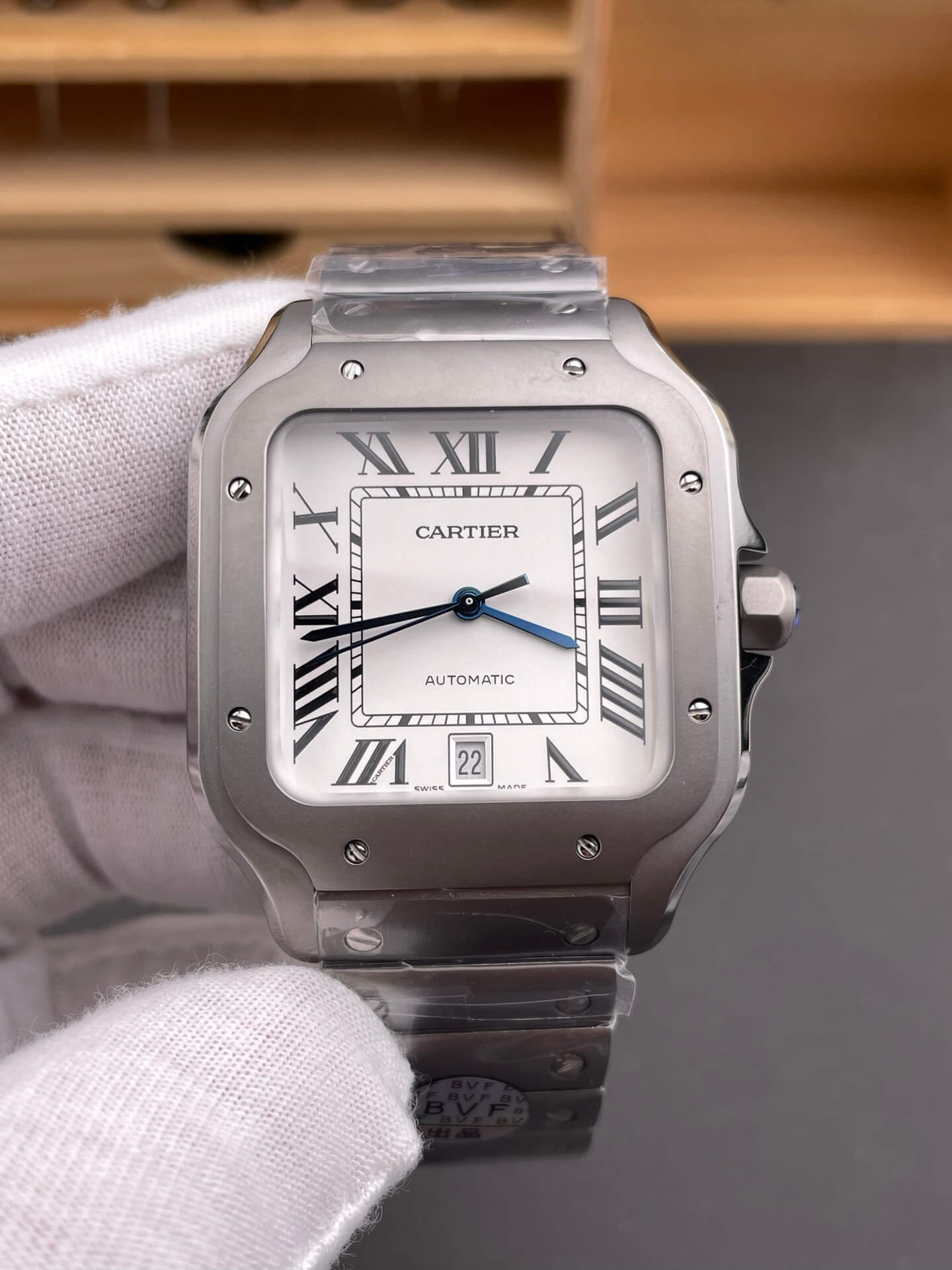Cartier Replica Santos Super Clone Watch WSSA0089