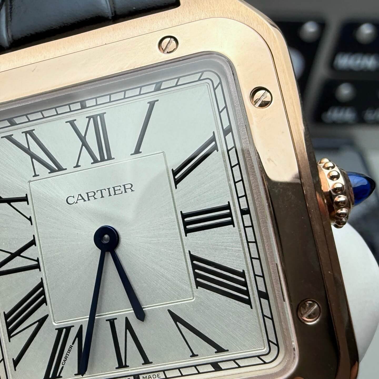 Cartier Replica Santos-Dumont Super Clone Watch WGSA0116