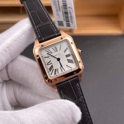 Cartier Replica Santos-Dumont Super Clone Watch WGSA0117