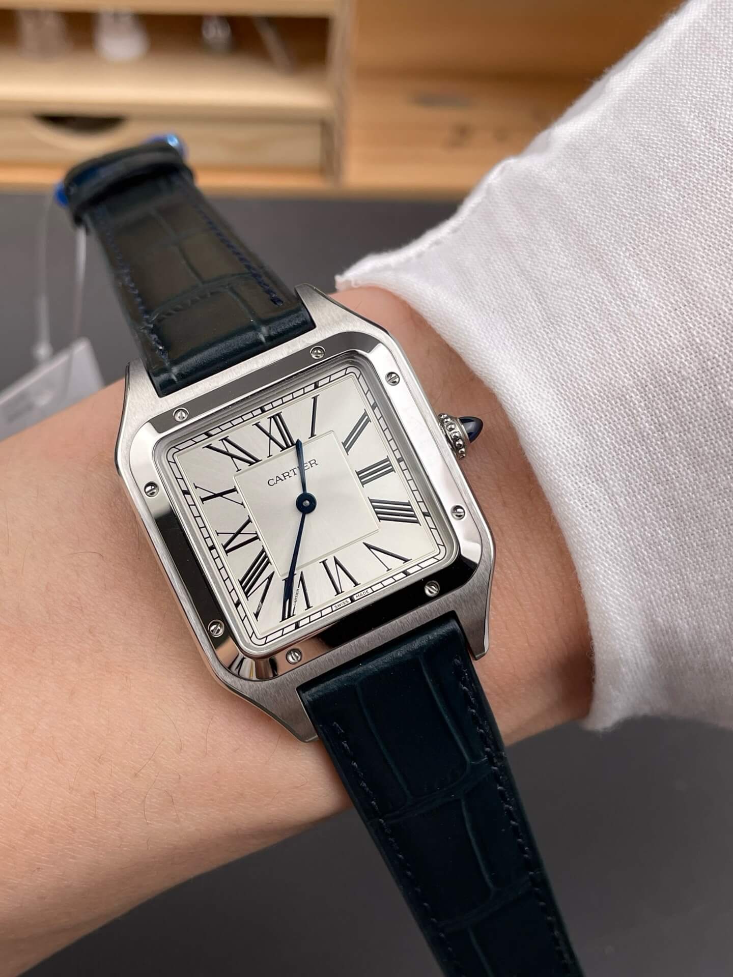 Cartier Replica Santos-Dumont Super Clone Watch WSSA0085 Cartier Replica Santos-Dumont Super Clone Watch WSSA0085