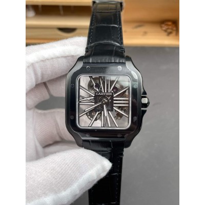 Cartier Replica Santos Skeleton Super Clone Watch WHSA0009