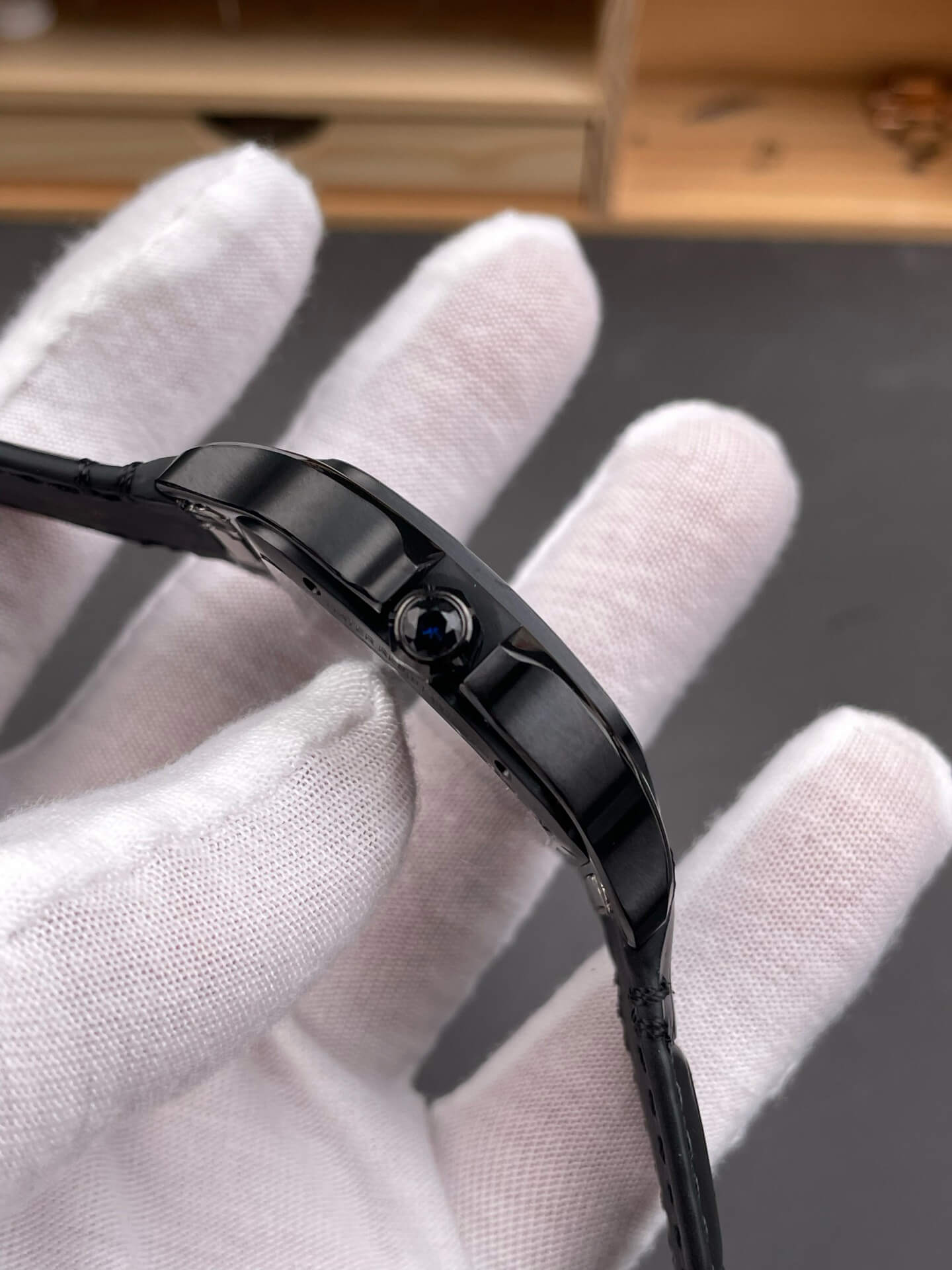 Cartier Replica Santos Skeleton Super Clone Watch WHSA0009