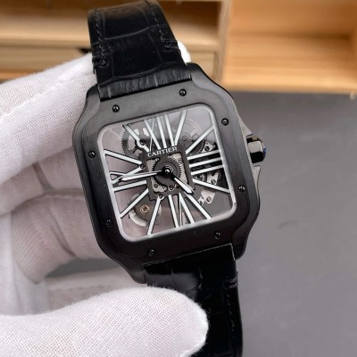 Cartier Replica Santos Skeleton High Quality Watch WHSA0009