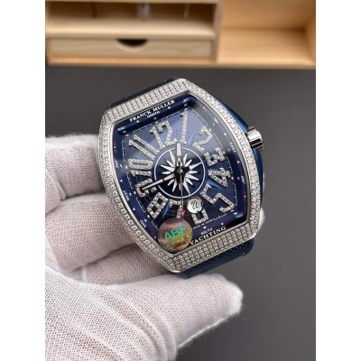 Franck Muller Replica Vanguard Yachting Super Clone Watch V45SCDYACHTNBRDWGBL
