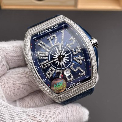 Franck Muller Replica Vanguard Yachting Super Clone Watch V45SCDYACHTNBRDWGBL