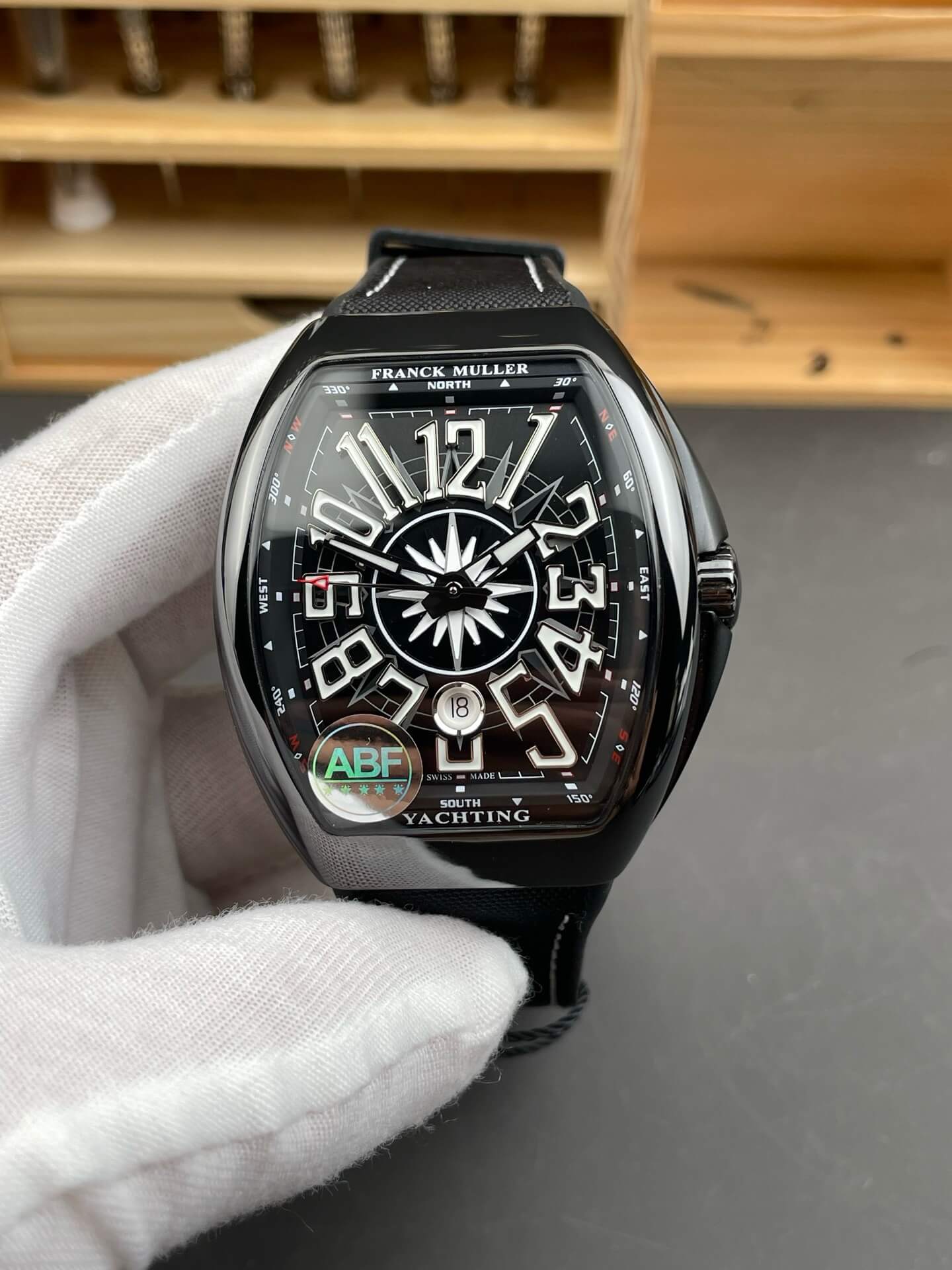 Franck Muller Replica Vanguard Yachting Super Clone Watch V45SCYACHTCRNRNRB