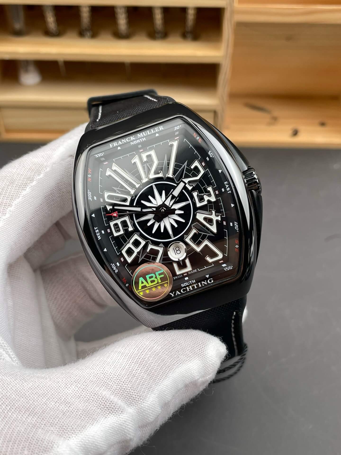 Franck Muller Replica Vanguard Yachting Super Clone Watch V45SCYACHTCRNRNRB