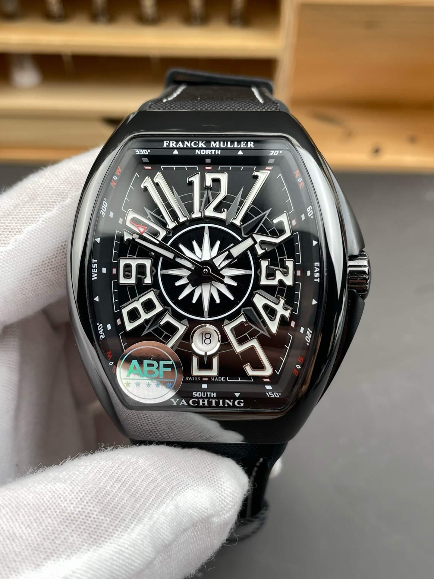 Franck Muller Replica Vanguard Yachting Super Clone Watch V45SCYACHTCRNRNRB