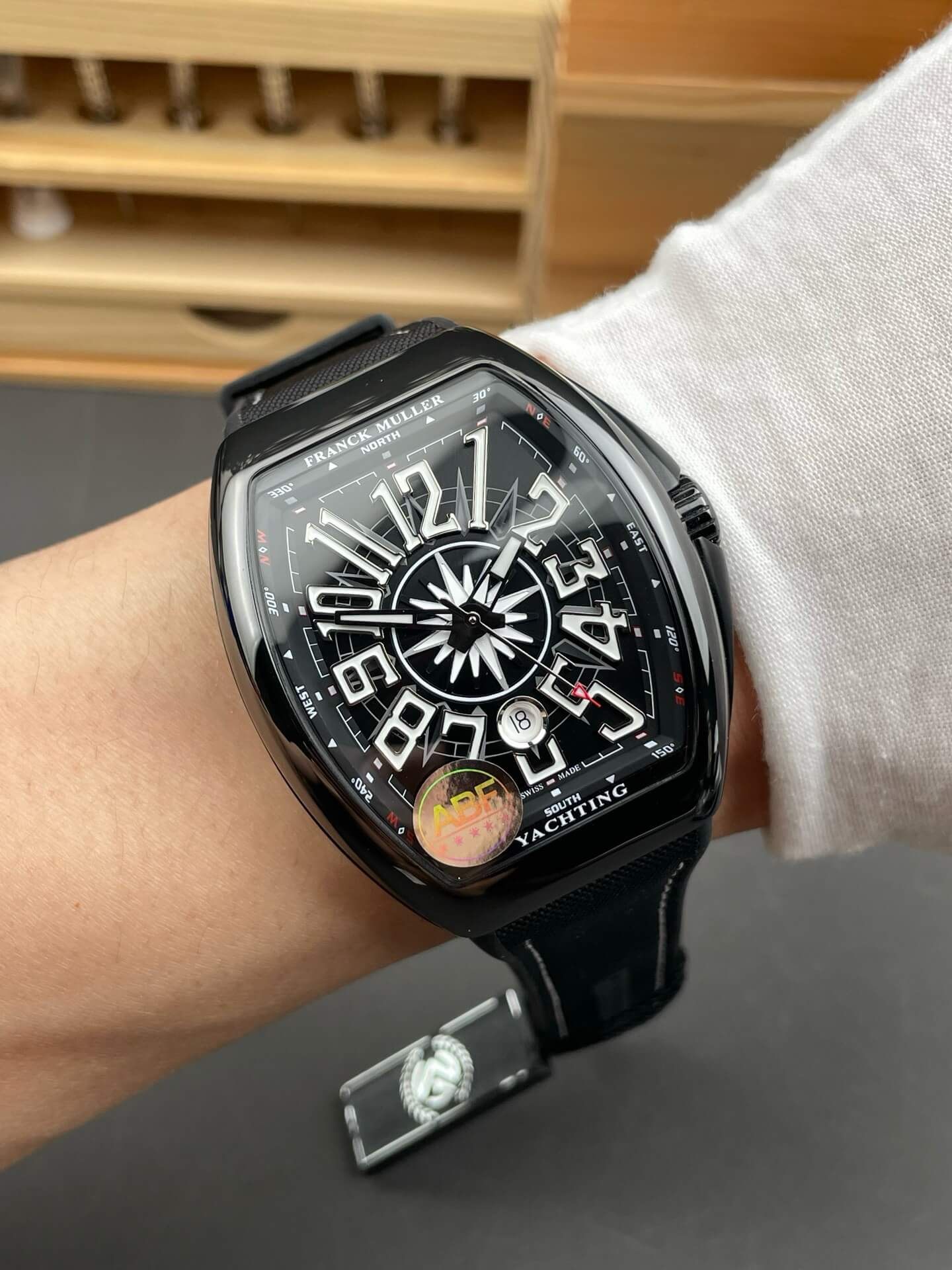 Franck Muller Replica Vanguard Yachting Super Clone Watch V45SCYACHTCRNRNRB