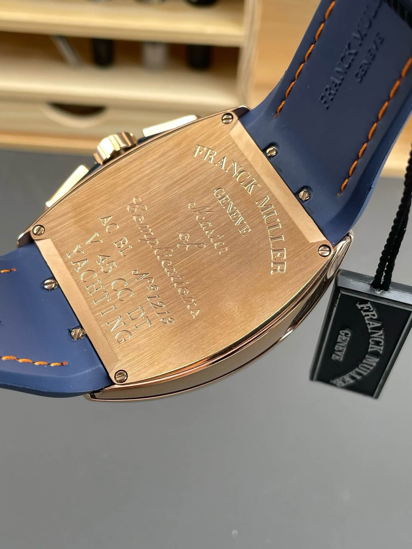 Franck Muller Replica Vanguard Yachting Super Clone Watch V45CCYACHT5NBL