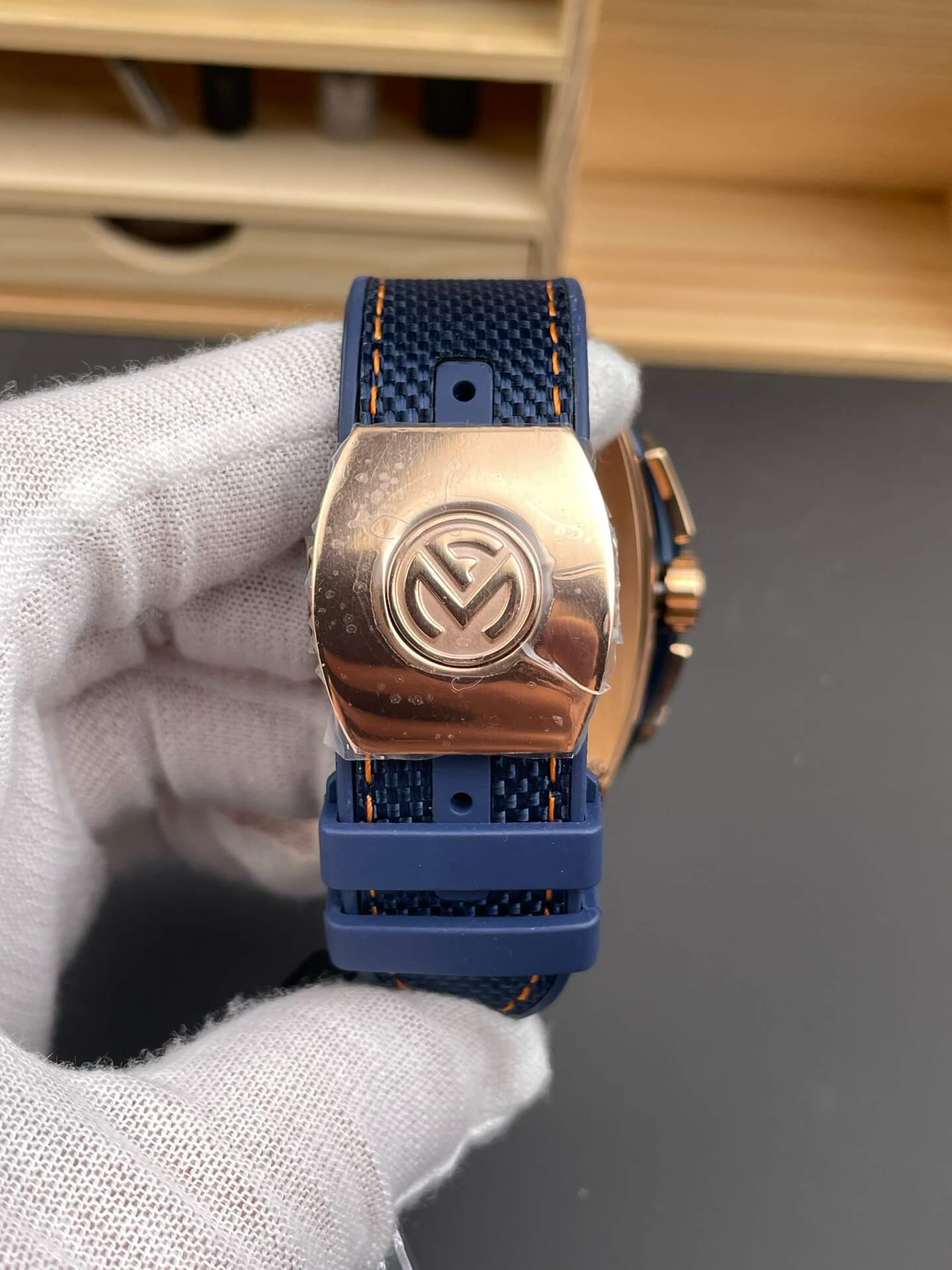 Franck Muller Replica Vanguard Yachting Super Clone Watch V45CCYACHT5NBL