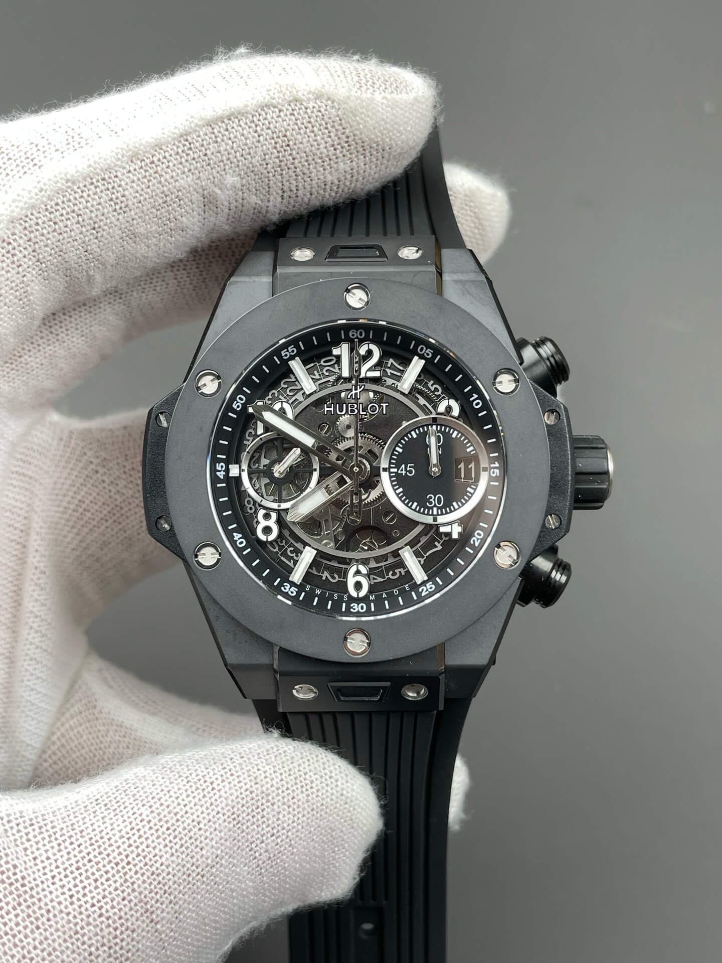 Hublot Replica Big Bang Unico Black Magic Super Clone Watch 441.CI.1171.RX Hublot Replica Big Bang Unico Black Magic Super Clone Watch 441.CI.1171.RX