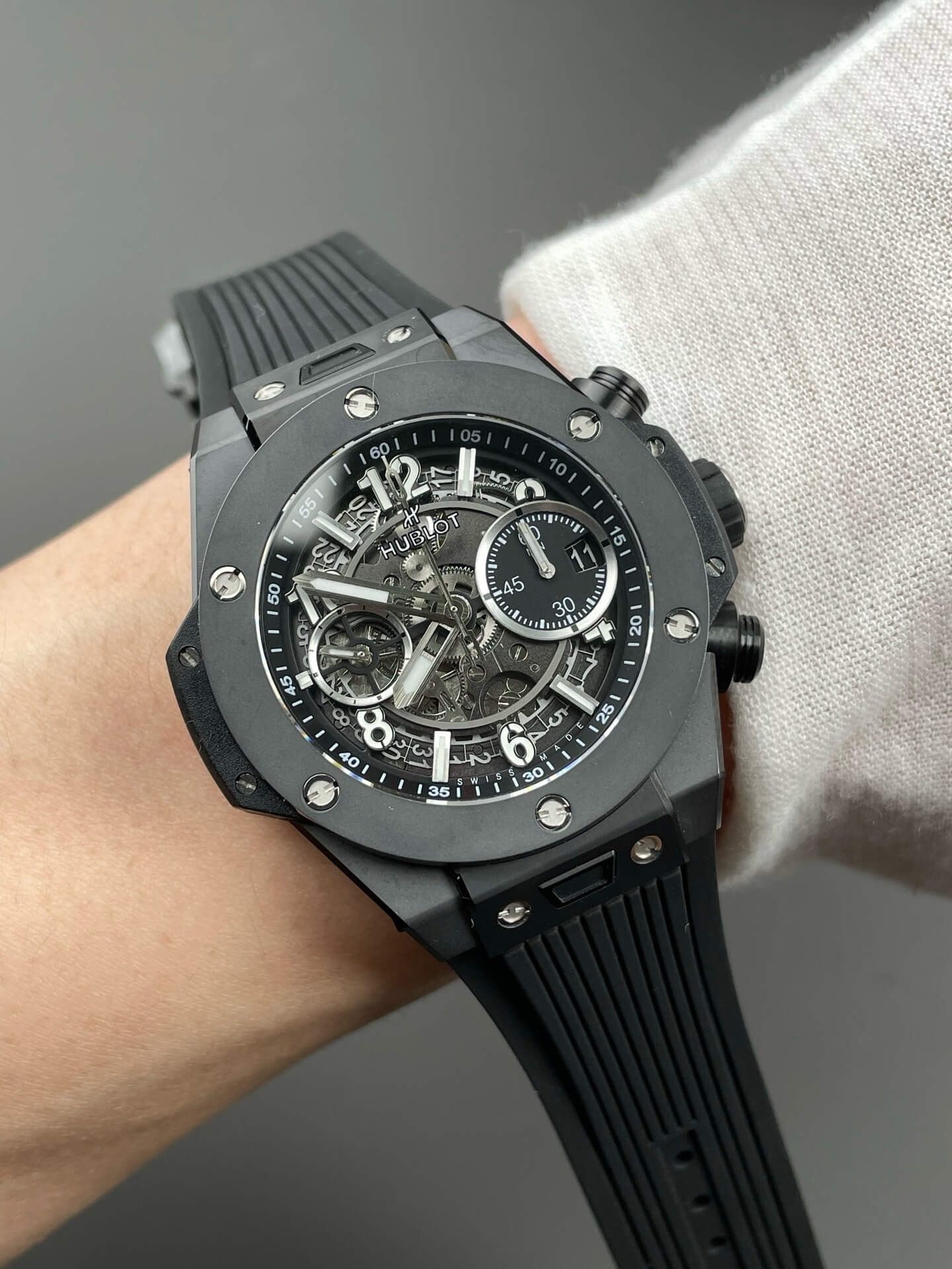 Hublot Replica Big Bang Unico Black Magic Super Clone Watch 441.CI.1171.RX Hublot Replica Big Bang Unico Black Magic Super Clone Watch 441.CI.1171.RX