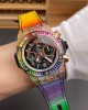 Hublot Replica Big Bang Unico King Gold Rainbow Super Clone Watch 441.OX.9910.LR.0999