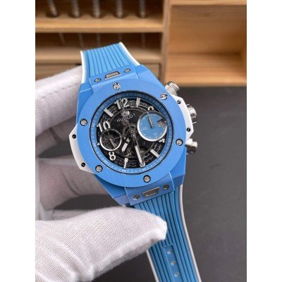 Hublot Replica Big Bang Unico Sky Blue Super Clone Watch 441.EX.5120.RX