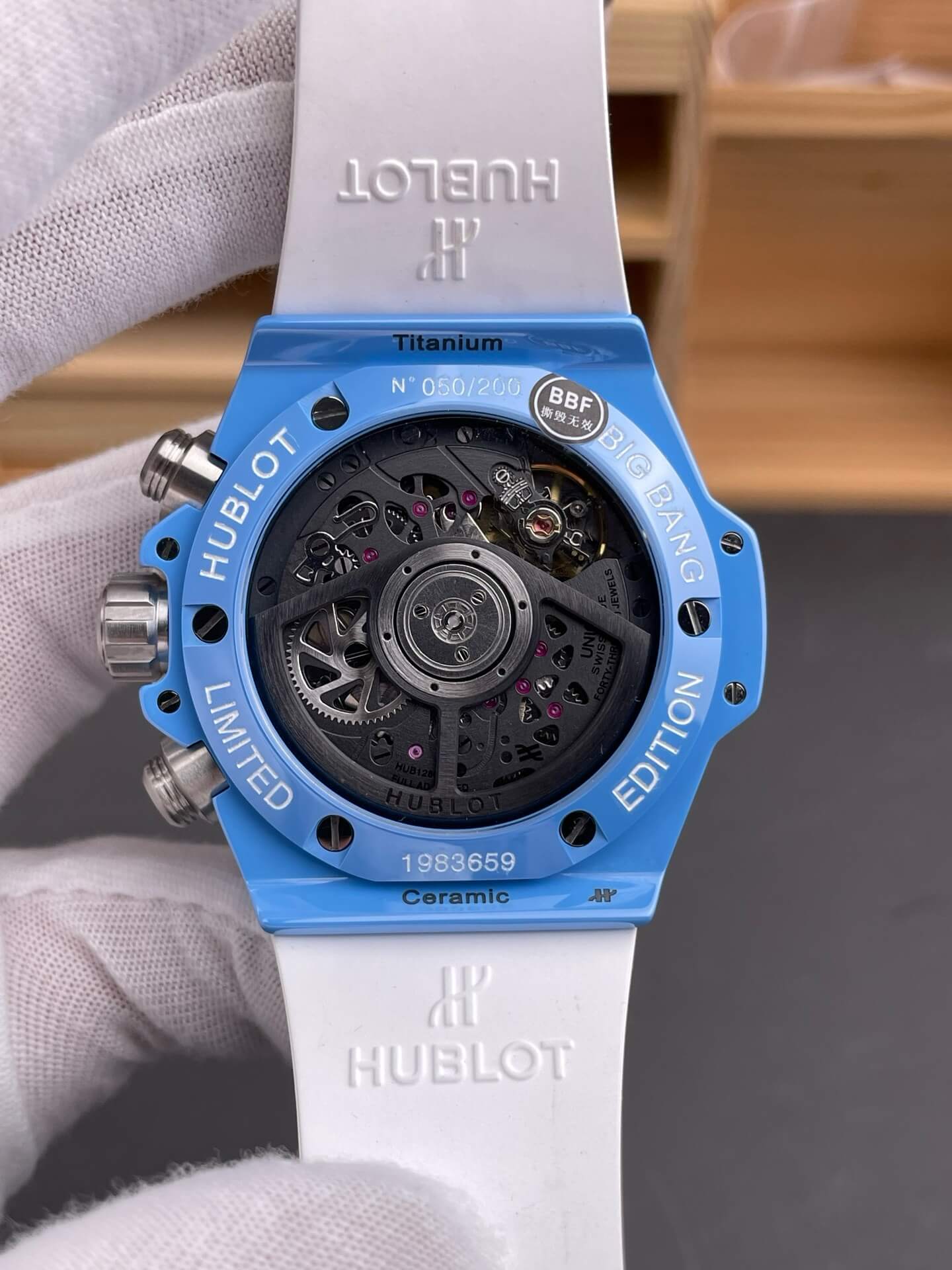 Hublot Replica Big Bang Unico Sky Blue Super Clone Watch 441.EX.5120.RX