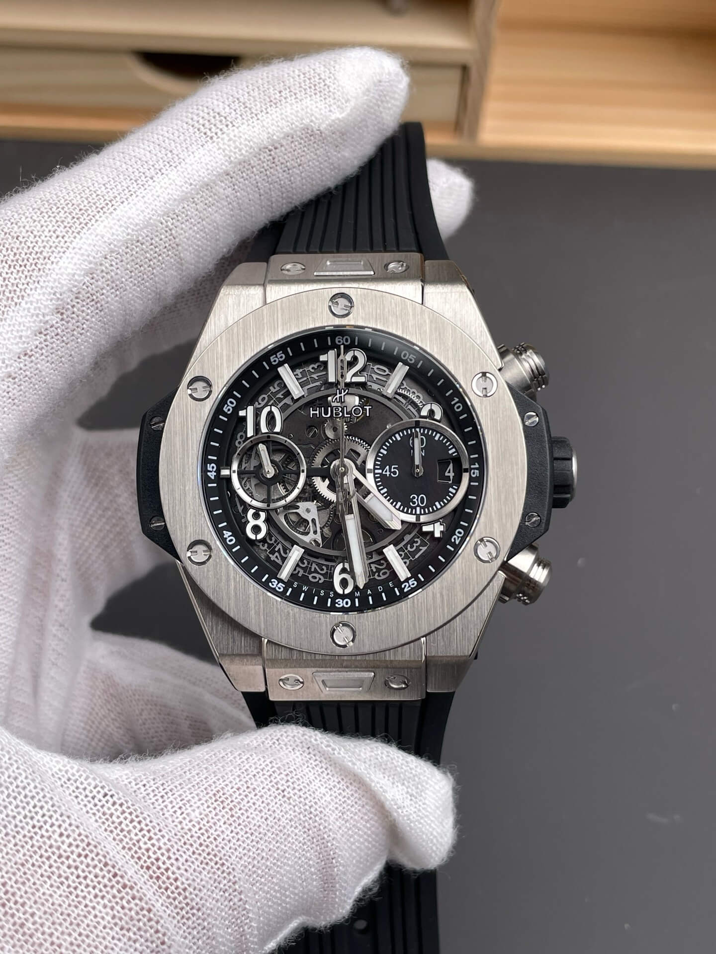 Hublot Replica Big Bang Unico Titanium Super Clone Watch 421.NX.1170.RX Hublot Replica Big Bang Unico Titanium Super Clone Watch 421.NX.1170.RX