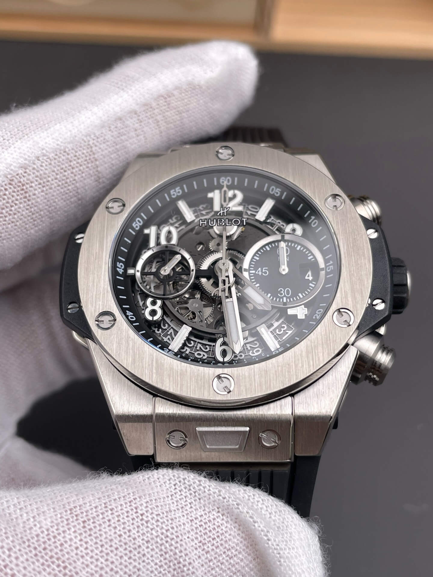 Hublot Replica Big Bang Unico Titanium Super Clone Watch 421.NX.1170.RX Hublot Replica Big Bang Unico Titanium Super Clone Watch 421.NX.1170.RX
