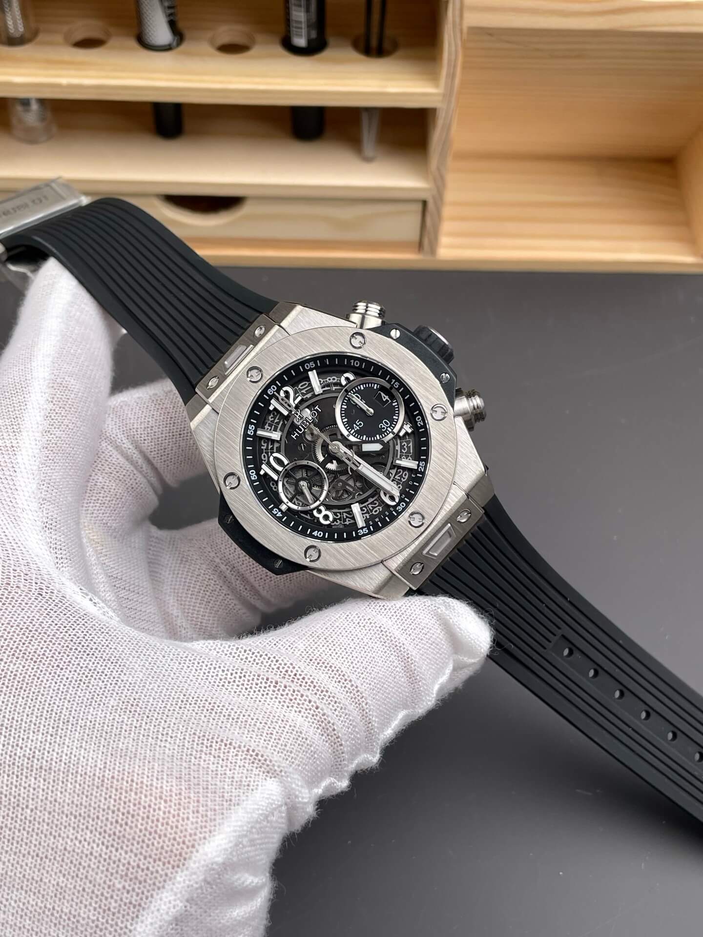 Hublot Replica Big Bang Unico Titanium Super Clone Watch 421.NX.1170.RX Hublot Replica Big Bang Unico Titanium Super Clone Watch 421.NX.1170.RX