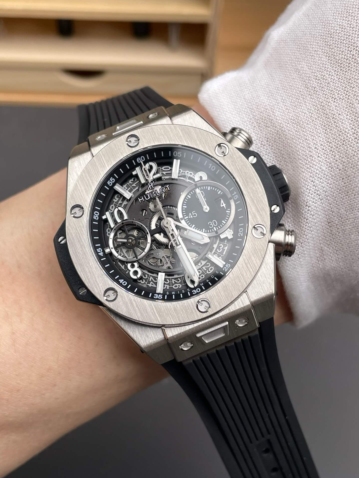 Hublot Replica Big Bang Unico Titanium Super Clone Watch 421.NX.1170.RX Hublot Replica Big Bang Unico Titanium Super Clone Watch 421.NX.1170.RX
