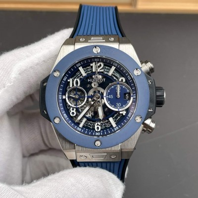 Hublot Replica Big Bang Unico Titanium Blue Ceramic Super Clone Watch 421.NL.5170.RX