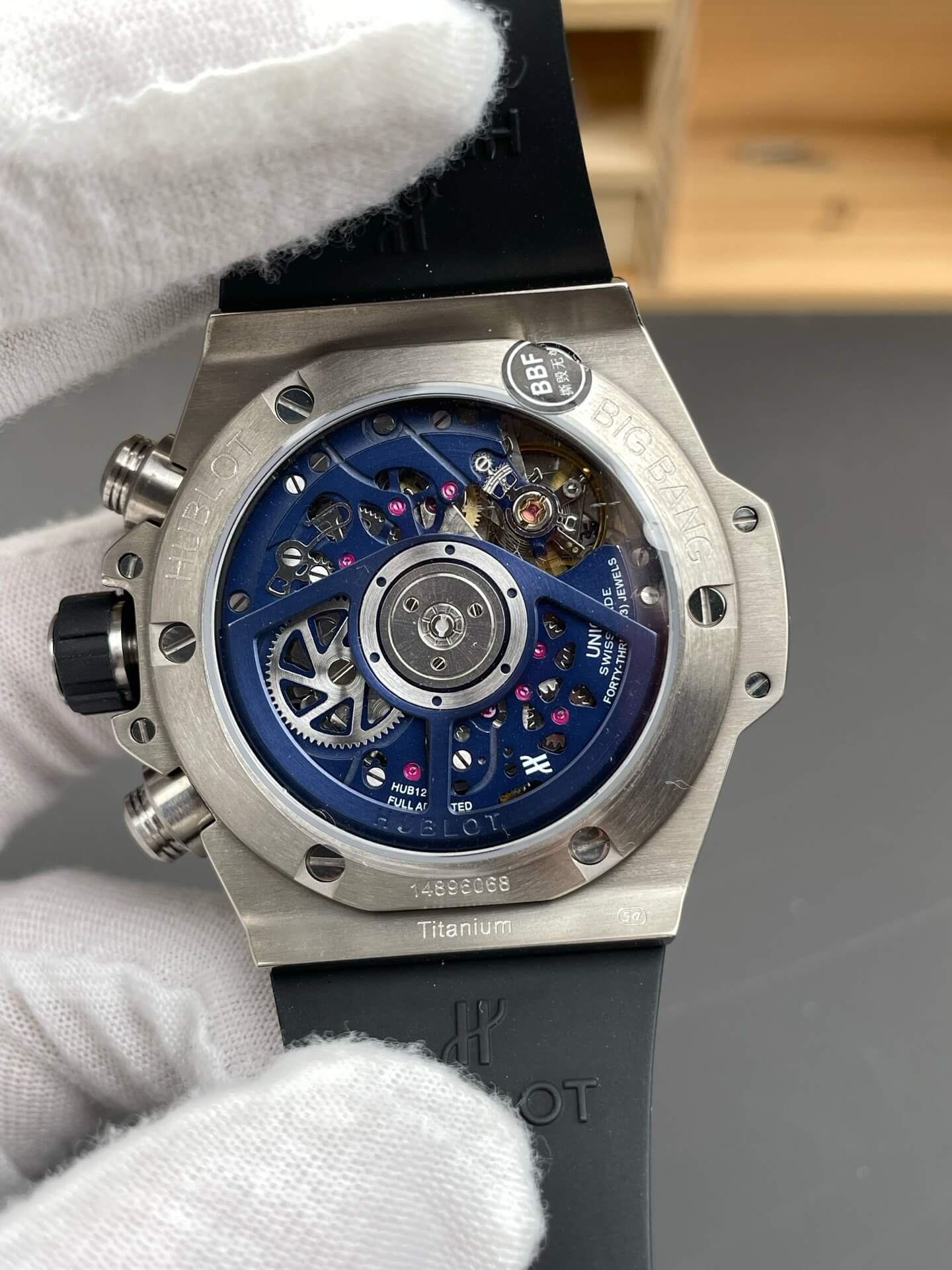 Hublot Replica Big Bang Unico Titanium Blue Ceramic Super Clone Watch 421.NL.5170.RX Hublot Replica Big Bang Unico Titanium Blue Ceramic Super Clone Watch 421.NL.5170.RX