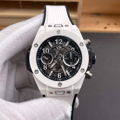Hublot Replica Big Bang Unico White Ceramic Super Clone Watch 441.HX.1171.RX