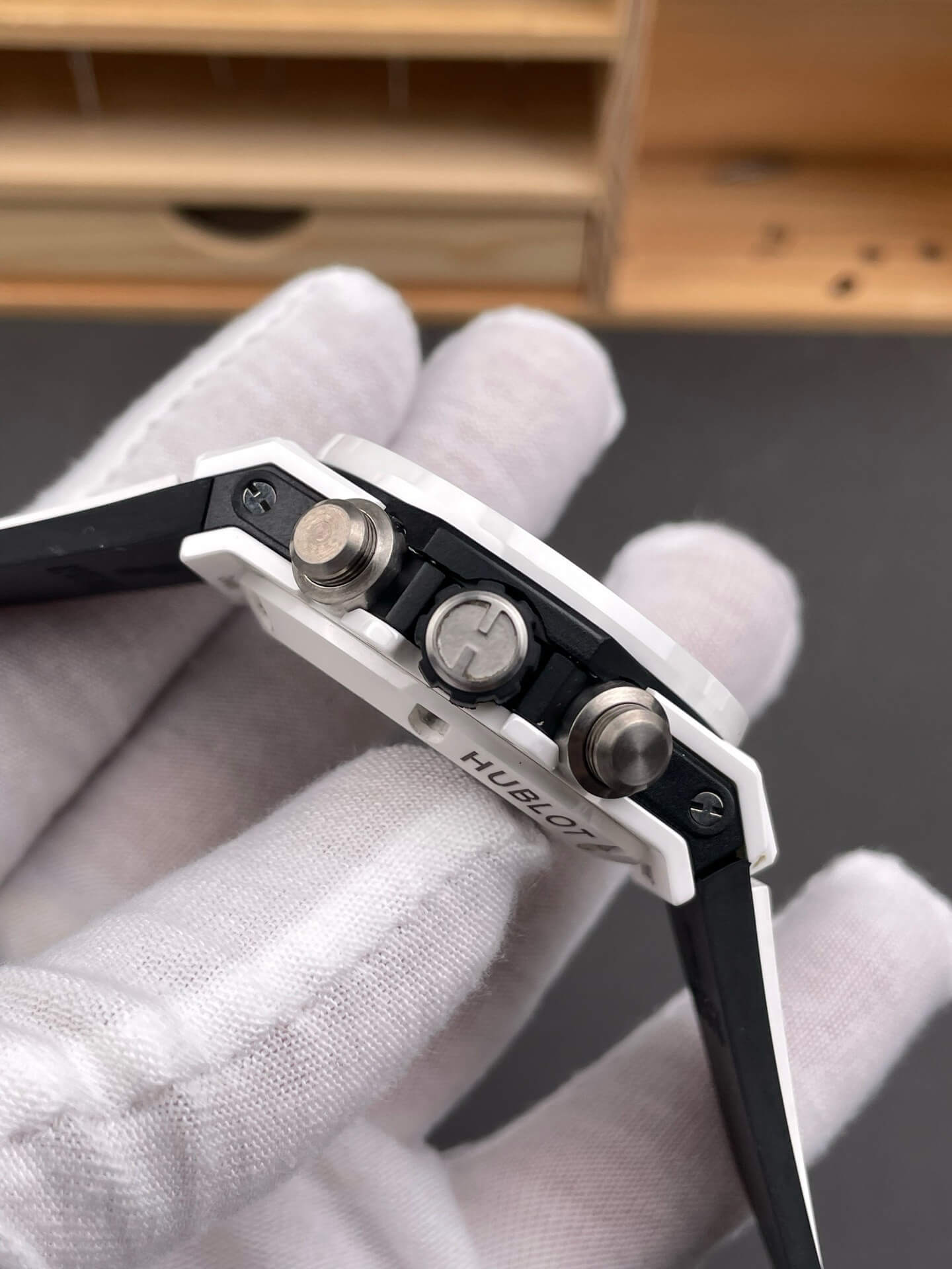 Hublot Replica Big Bang Unico White Ceramic Super Clone Watch 441.HX.1171.RX