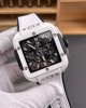 Hublot Replica Square Bang Unico White Ceramic Super Clone Watch 821.HX.0170.RX