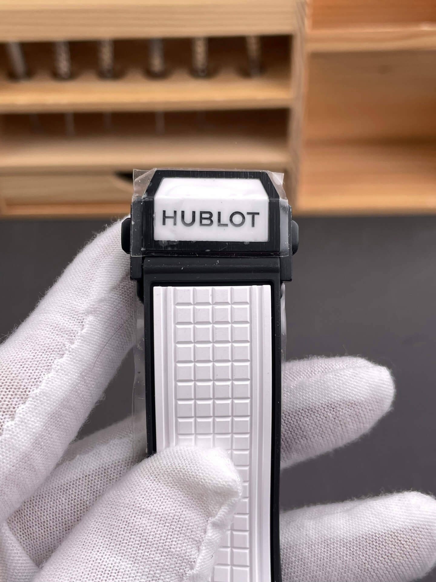 Hublot Replica Square Bang Unico White Ceramic Super Clone Watch 821.HX.0170.RX