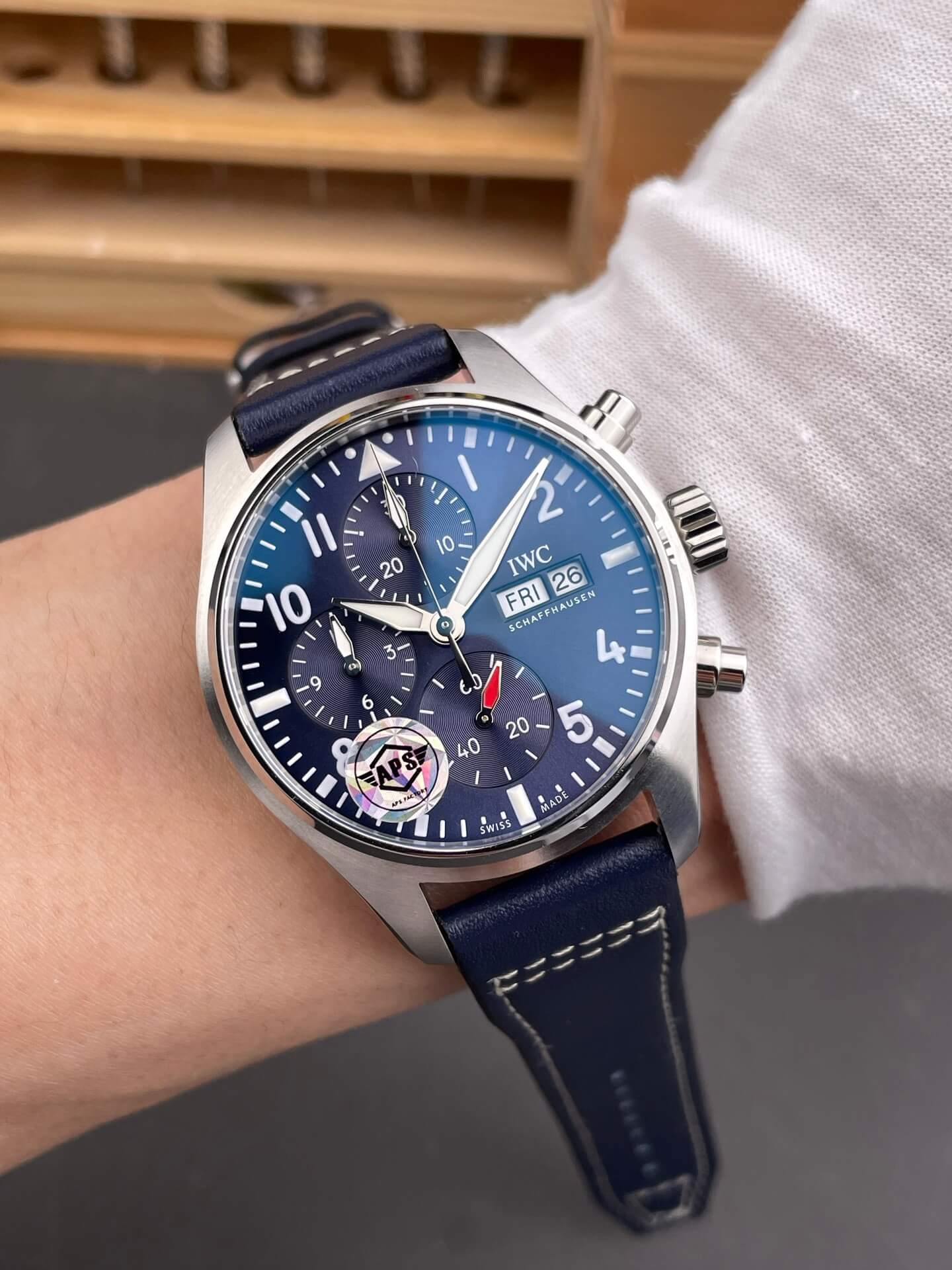 IWC Replica Pilot Chronograph Super Clone Watch IW388101