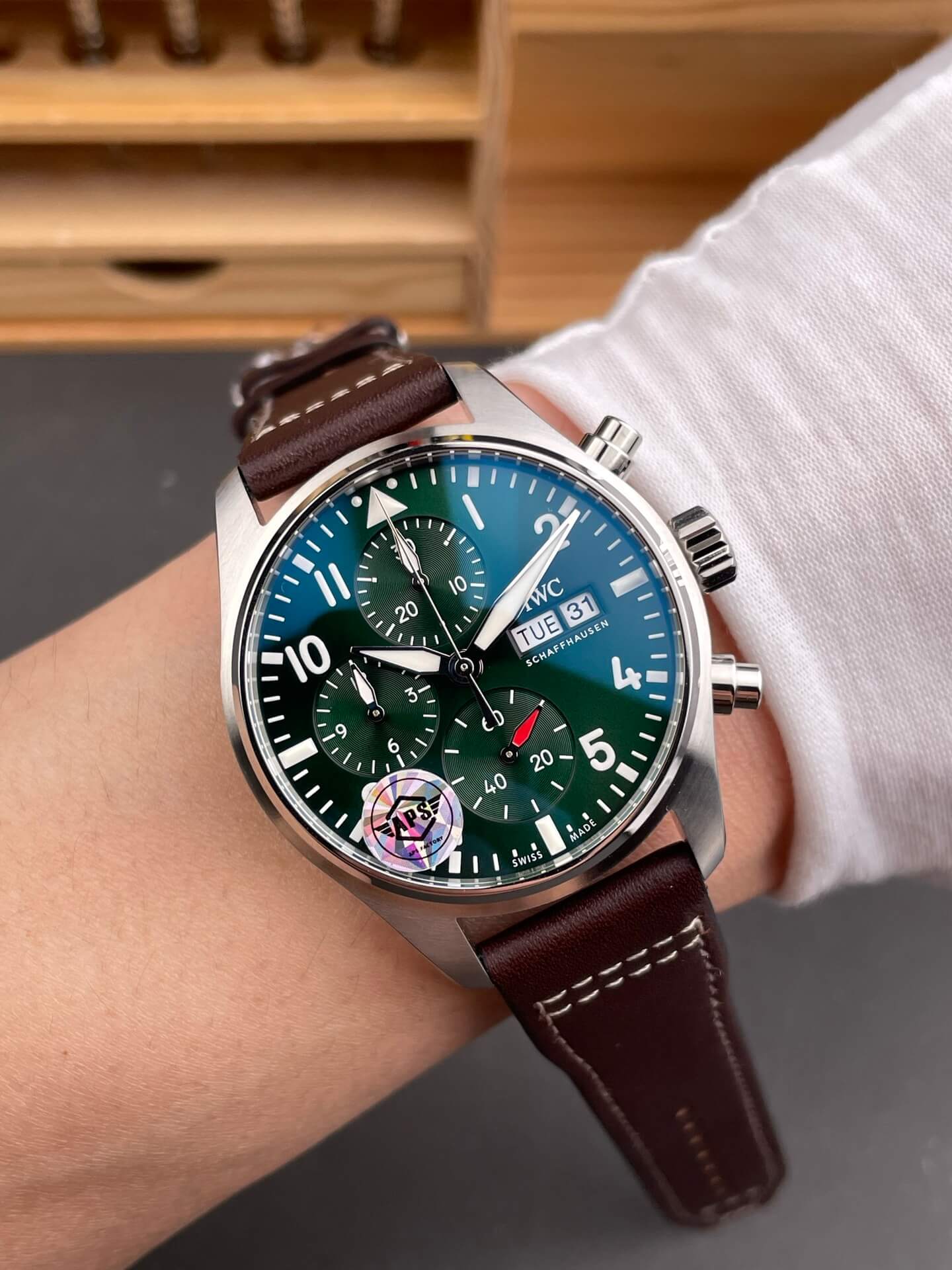 IWC Replica Pilot Chronograph Super Clone Watch IW388103