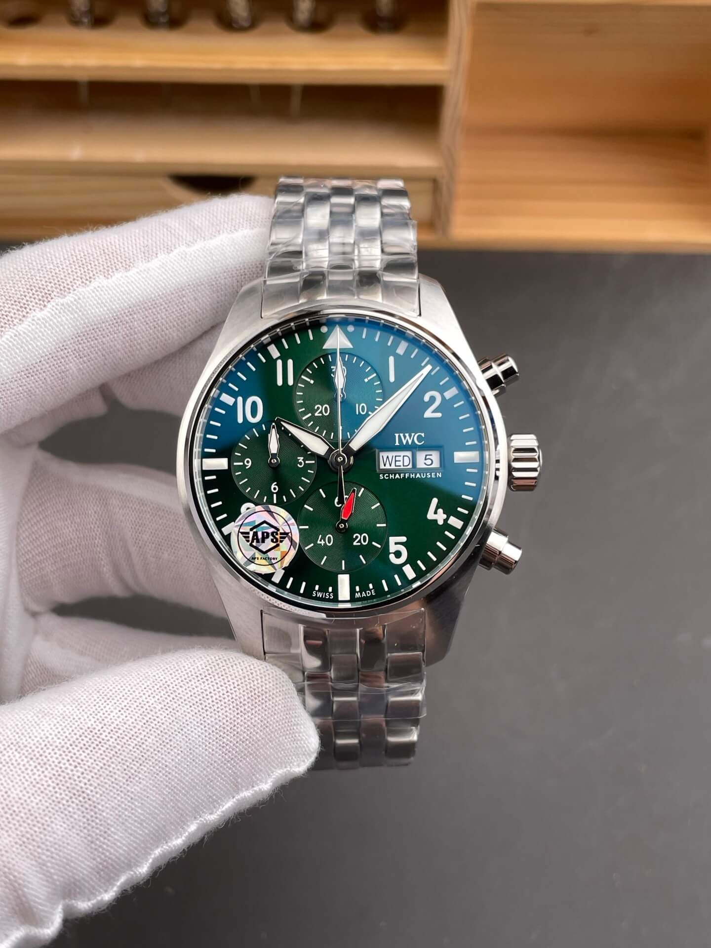 IWC Replica Pilot Chronograph Super Clone Watch IW388104