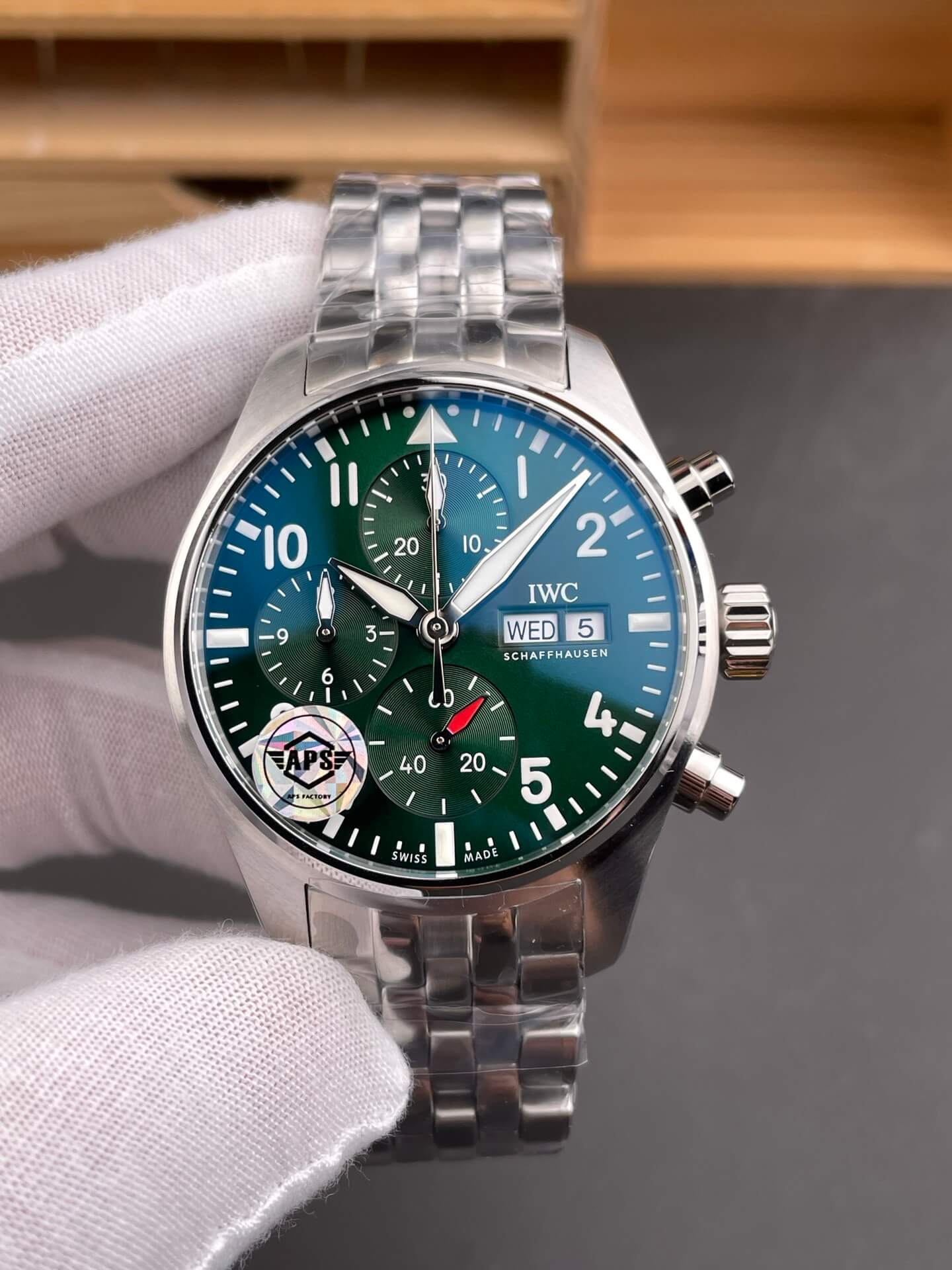 IWC Replica Pilot Chronograph Super Clone Watch IW388104